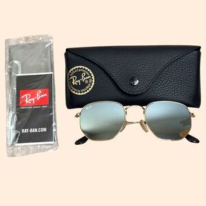 Ray-Ban Hexagonal Flat Lenses Sunglasses